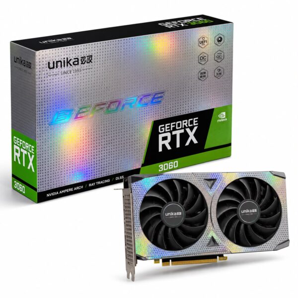 Unika GeForce RTX 3060 NVIDA 12GB 2X OC Graphics Card